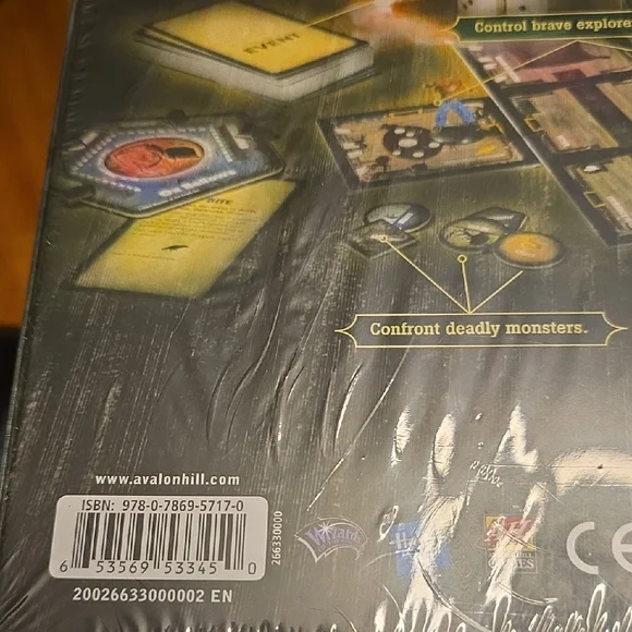 Green Black and Yellow Haunted House Board Game - Picture 7 of 8